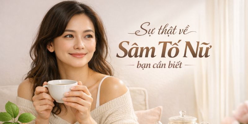 “Trà Sâm Tố Nữ” Có Tác Dụng Gì? 10 Dấu Hiệu Cần Biết!
